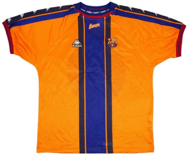 Kappa 1997-98 Barcelona Away Shirt - 9/10 - (XL)