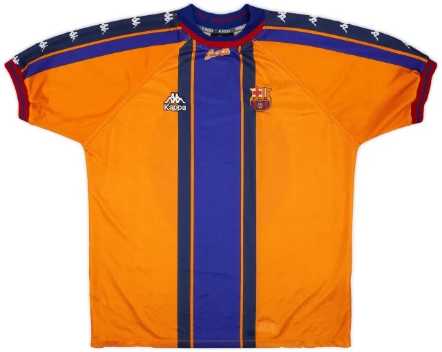 Kappa 1997-98 Barcelona Away Shirt - 9/10 - (L)