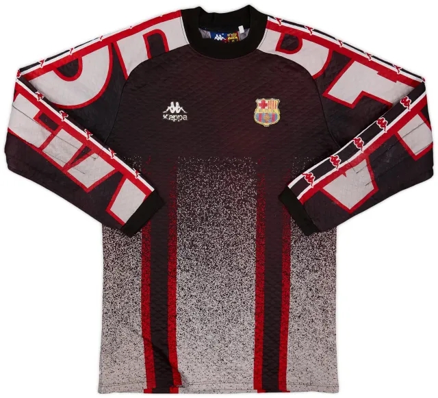 Kappa 1996-97 Barcelona GK Shirt #1 - 5/10 - (M)