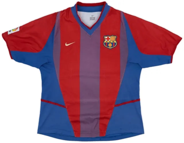 Nike 2002-03 Barcelona Home Shirt - 5/10 - (S)