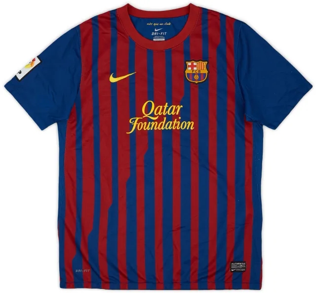 Nike 2011-12 Barcelona Home Shirt Messi #10 - 8/10 - (S)
