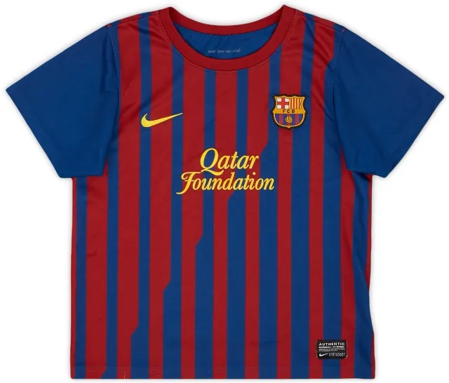 Nike 2011-12 Barcelona Home Shirt - 6/10 - (S.Boys)