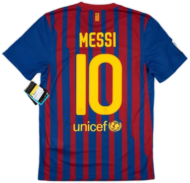 Nike 2011-12 Barcelona Home Shirt Messi #10 (S)