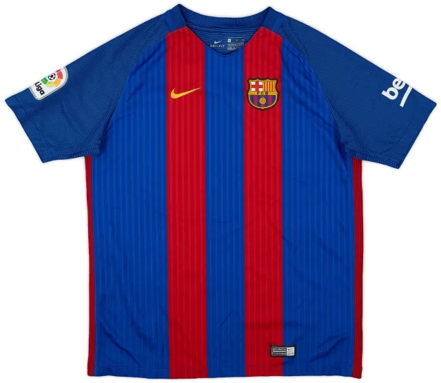 Nike 2016-17 Barcelona Home Shirt - 9/10 - (XL.Boys)