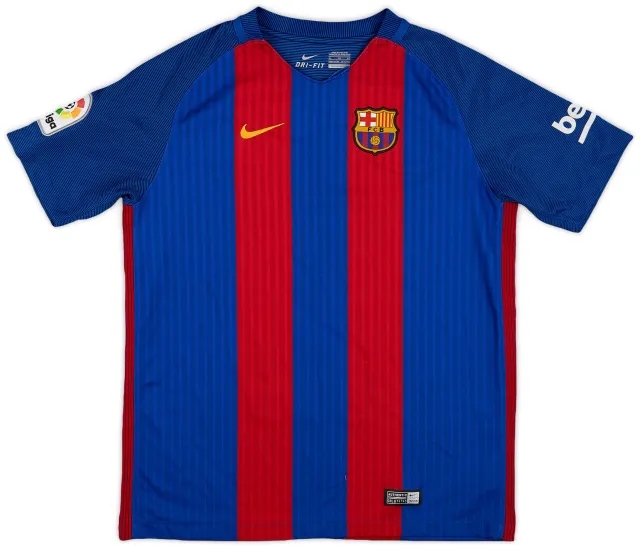 Nike 2016-17 Barcelona Home Shirt - 9/10 - (XL.Boys)