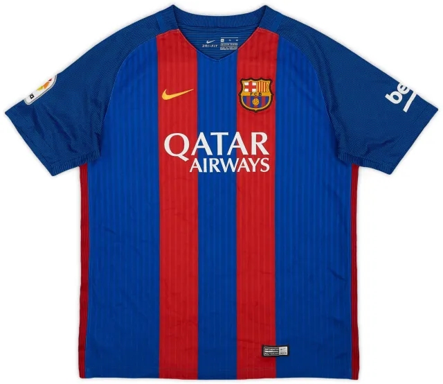 Nike 2016-17 Barcelona Home Shirt - 9/10 - (XL.Boys)
