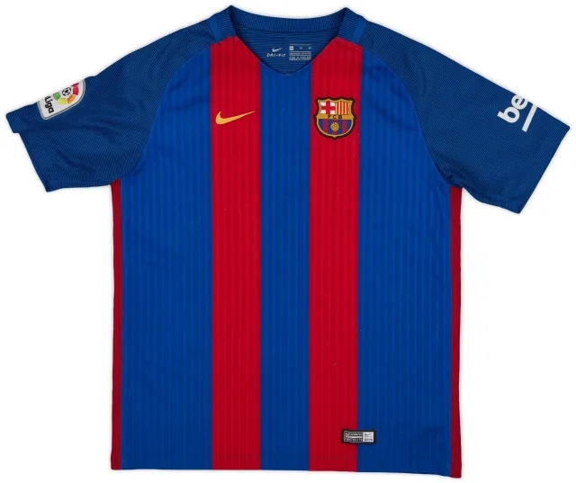 Nike 2016-17 Barcelona Home Shirt - 8/10 - (XL.Boys)