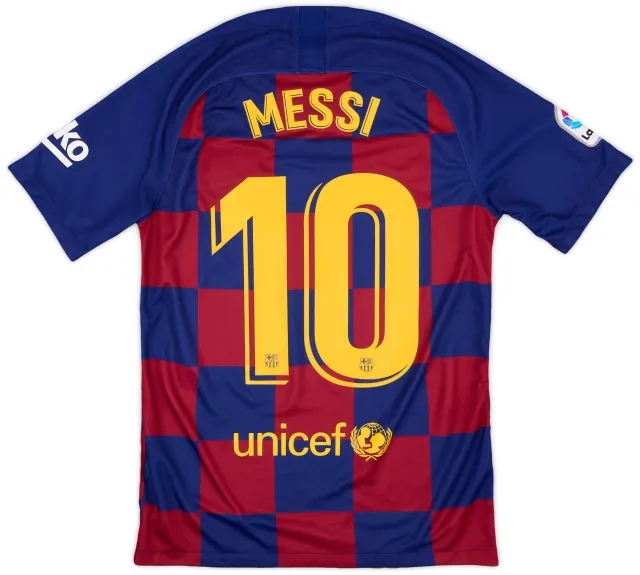 Nike 2019-20 Barcelona Home Shirt Messi #10 - 8/10 - (S)