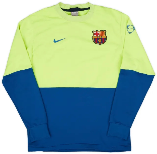 2009-10 Barcelona Nike Sweat Top - 8/10 - (M)