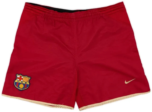 2001-02 Barcelona Nike Training Shorts - 5/10 - (S)
