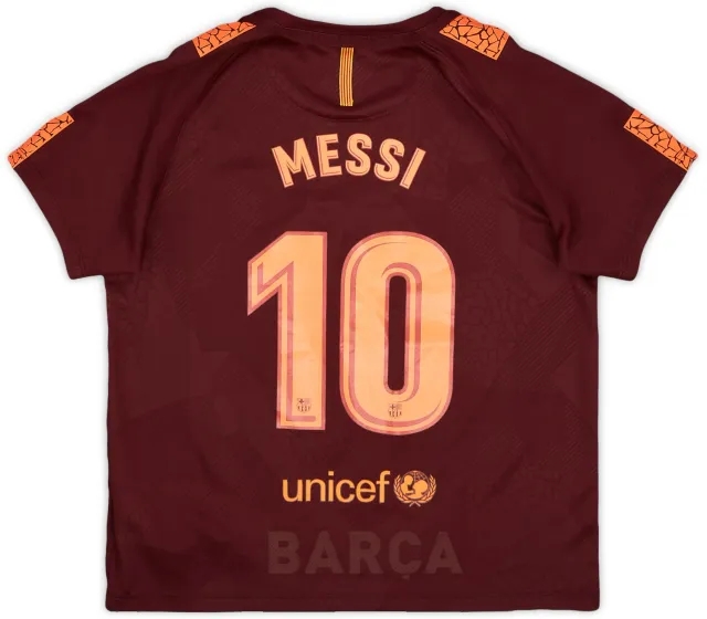 Nike 2017-18 Barcelona Third Shirt - 9/10 - (7-8 Years)