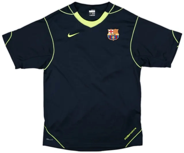 2007-08 Barcelona Nike Training Shirt - 8/10 - (XL.Boys)
