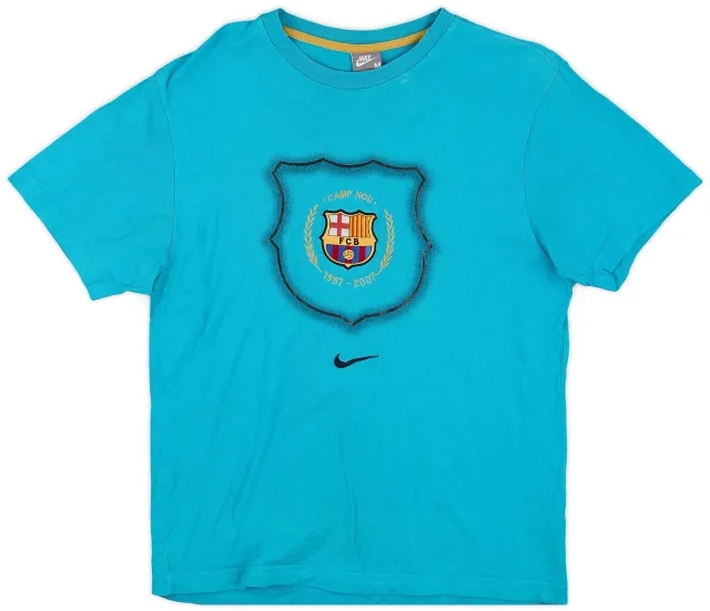 Nike 2007-08 Barcelona Graphic Tee - 7/10 - (M)