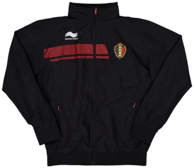2014-15 Belgium Burrda Track Jacket - 9/10 - (S)