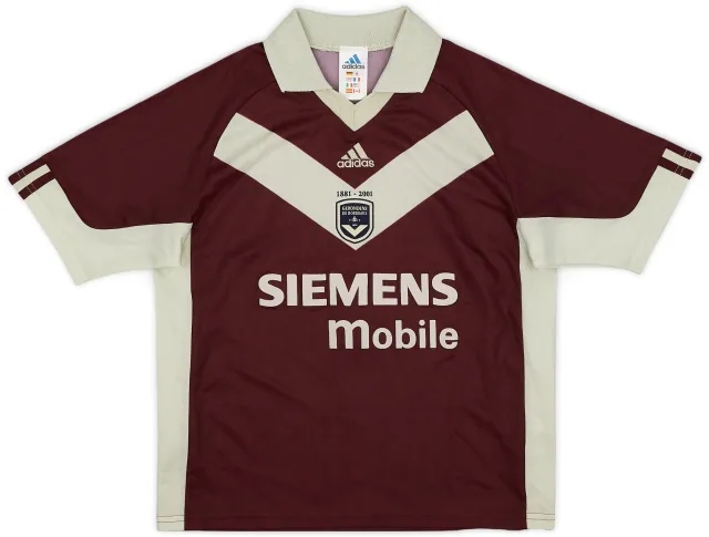adidas 2001-02 Bordeaux Third Shirt - 6/10 - (L.Boys)