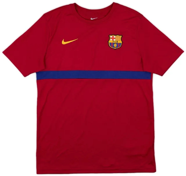 2021-22 Barcelona Nike Training Shirt - 9/10 - (XL.Boys)