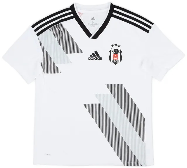 adidas 2019-20 Besiktas Home Shirt - 9/10 - (L.Boys)