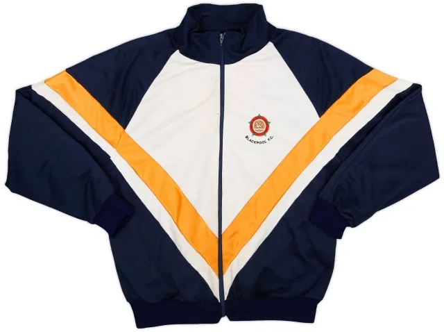Jacket/Coat 1988-89 Blackpool Scoreline Track Jacket - 6/10 - (L)