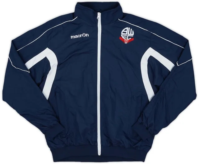 2018-19 Bolton Macron Track Jacket - 8/10 - (XS)