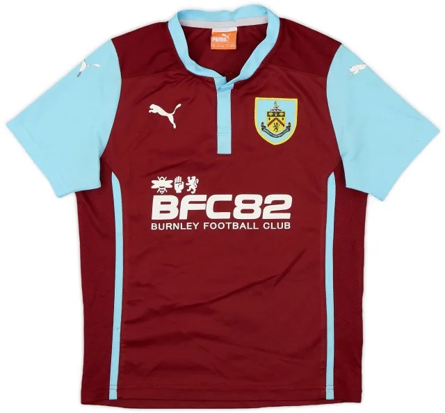 Puma 2014-15 Burnley Home Shirt - 7/10 - (M.Boys)