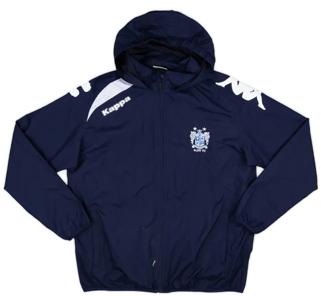 2016-17 Bury Kappa Hooded Track Jacket - 5/10 - (M)