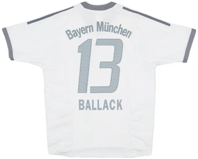 adidas 2002-03 Bayern Munich Away Shirt Ballack #13 - 6/10 - (M)