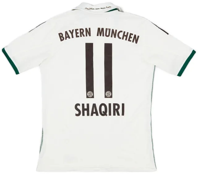 adidas 2013-14 Bayern Munich Away Shirt Shaqiri #11 - 7/10 - (L.Boys)