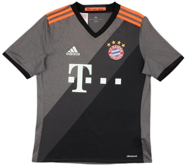 adidas 2016-17 Bayern Munich Away Shirt - 6/10 - (L.Boys)