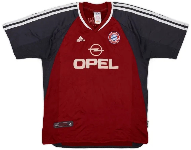 adidas 2001-02 Bayern Munich Home Shirt - 6/10 - (XL.Boys)