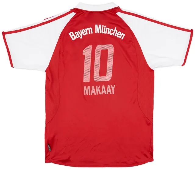 adidas 2003-04 Bayern Munich Home Shirt Makaay #10 - 5/10 - (XL.Boys)