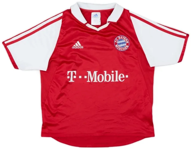 adidas 2003-04 Bayern Munich Home Shirt - 6/10 - (S.Boys)