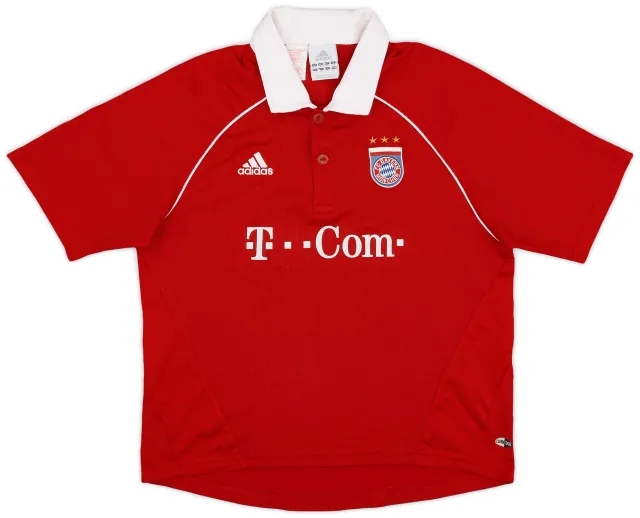 adidas 2005-06 Bayern Munich Home Shirt - 9/10 - (M.Boys)