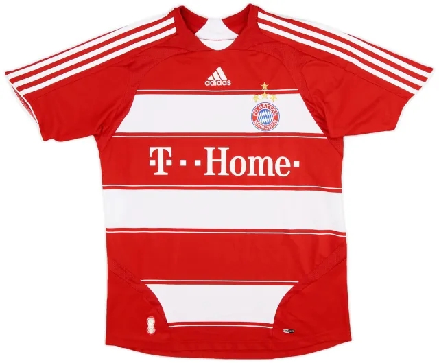 adidas 2008-09 Bayern Munich Home Shirt - 9/10 - (XL.Boys)