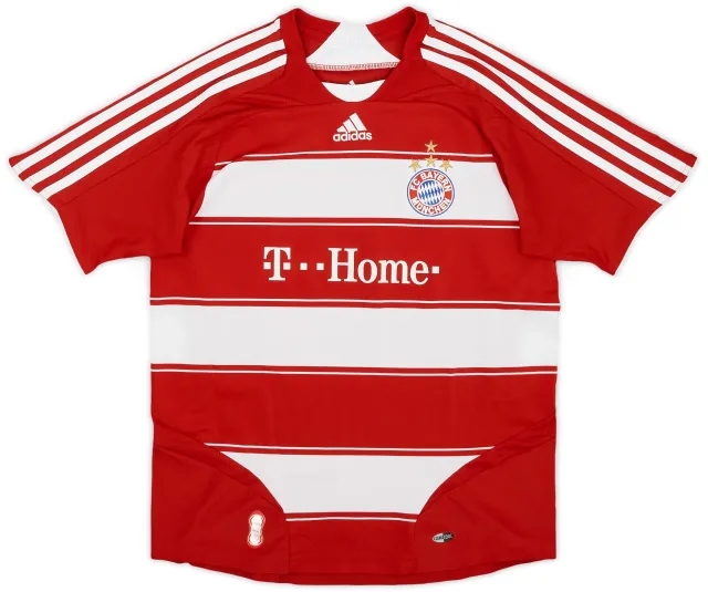 adidas 2008-09 Bayern Munich Home Shirt - 9/10 - (M.Boys)