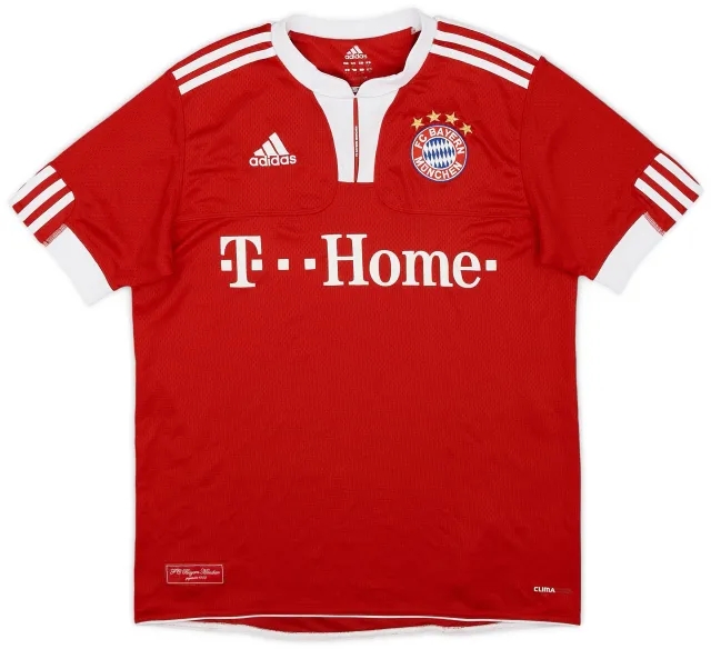 adidas 2009-10 Bayern Munich Home Shirt - 8/10 - (XL.Boys)