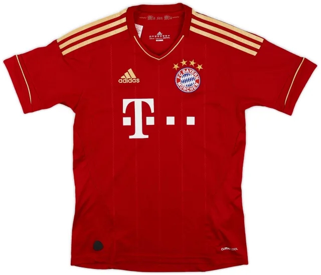 adidas 2011-13 Bayern Munich Home Shirt - 6/10 - (L.Boys)