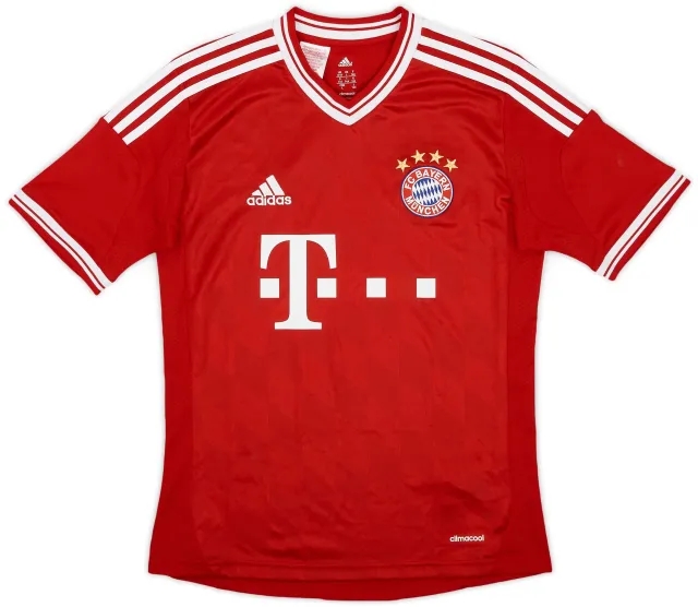 adidas 2013-14 Bayern Munich Home Shirt - 8/10 - (L.Boys)