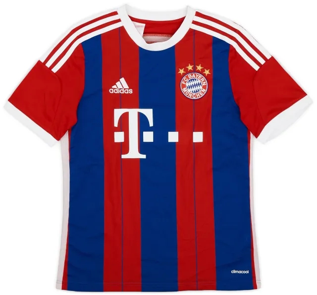 adidas 2014-15 Bayern Munich Home Shirt - 8/10 - (L.Boys)