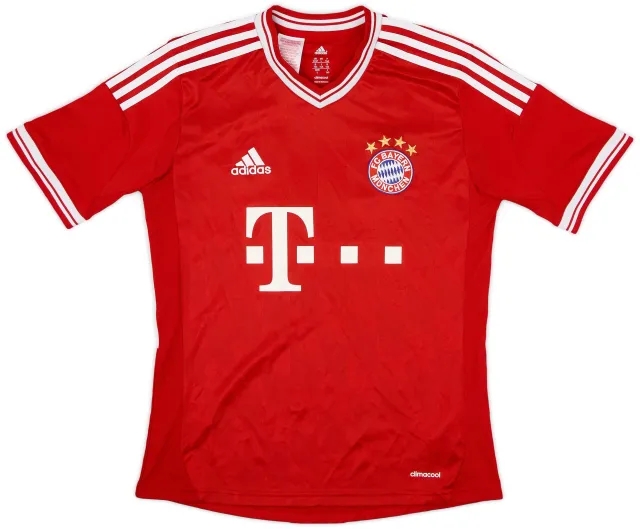 adidas 2013-14 Bayern Munich Home Shirt - 8/10 - (L.Boys)