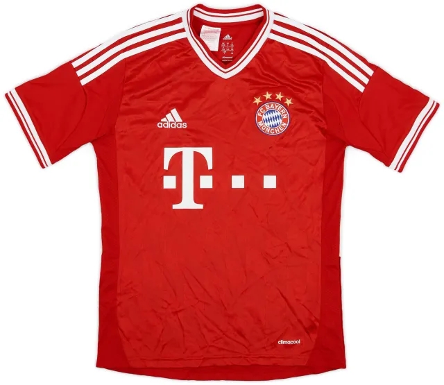 adidas 2013-14 Bayern Munich Home Shirt - 8/10 - (L.Boys)
