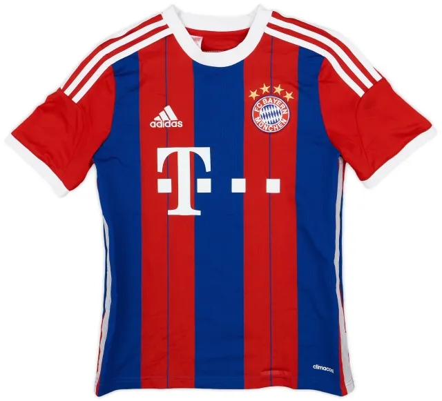 adidas 2014-15 Bayern Munich Home Shirt - 8/10 - (L.Boys)