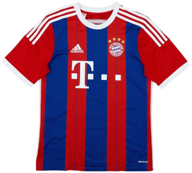 adidas 2014-15 Bayern Munich Home Shirt - 6/10 - (XL.Boys)