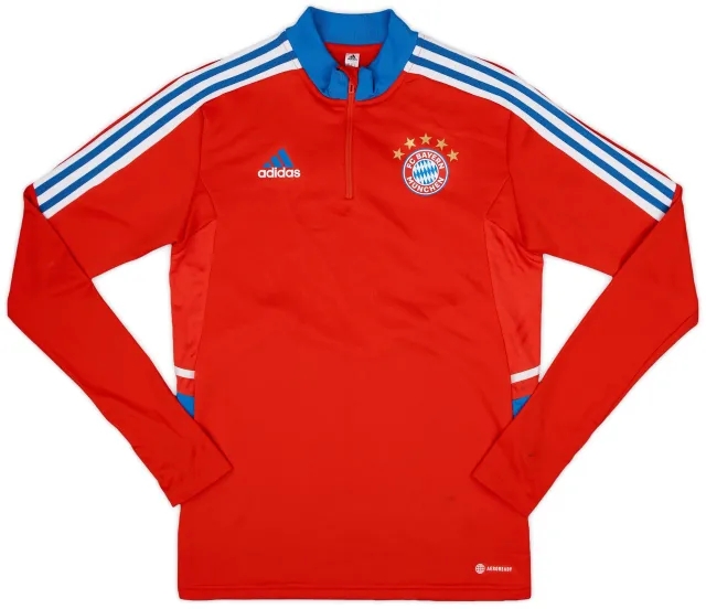 2022-23 Bayern Munich adidas Drill Top - 7/10 - (S)