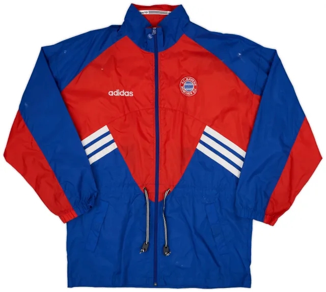 1995-96 Bayern Munich adidas Rain Jacket - 8/10 - (M)