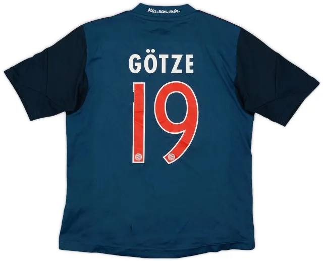 adidas 2013-14 Bayern Munich Third Shirt Gotze #19 - 5/10 - (S.Boys)