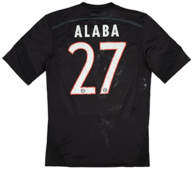 adidas 2014-15 Bayern Munich Third Shirt Alaba #27 - 4/10 - (S)