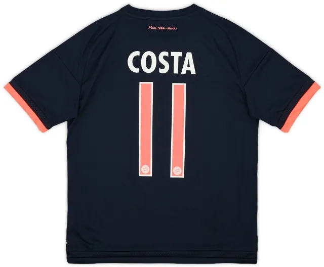 adidas 2015-16 Bayern Munich Third Shirt Costa #11 - 9/10 - (L.Boys)