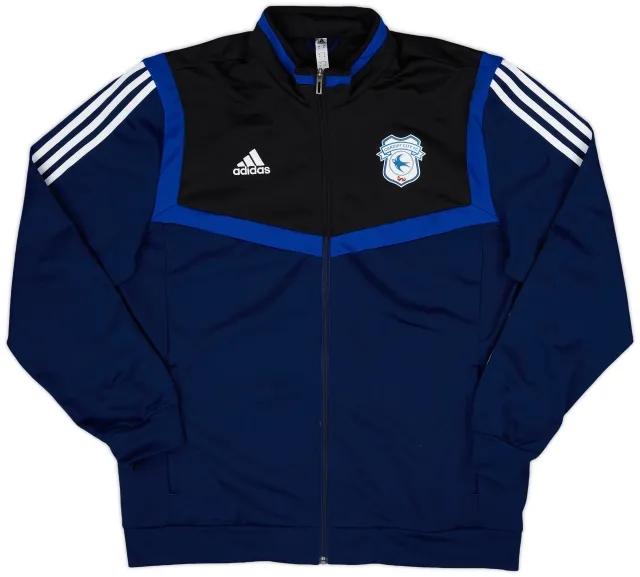 2019-20 Cardiff adidas Track Jacket - 8/10 - (XL)