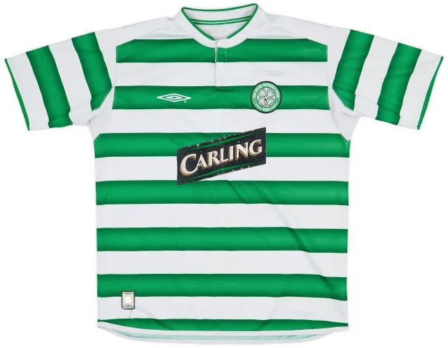 Umbro 2003-04 Celtic Home Shirt - 5/10 - (L)