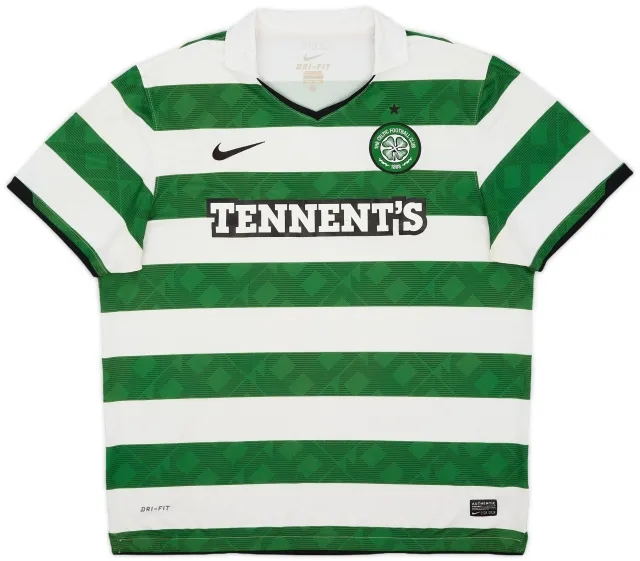 Nike 2010-12 Celtic Home Shirt - 6/10 - (XL)